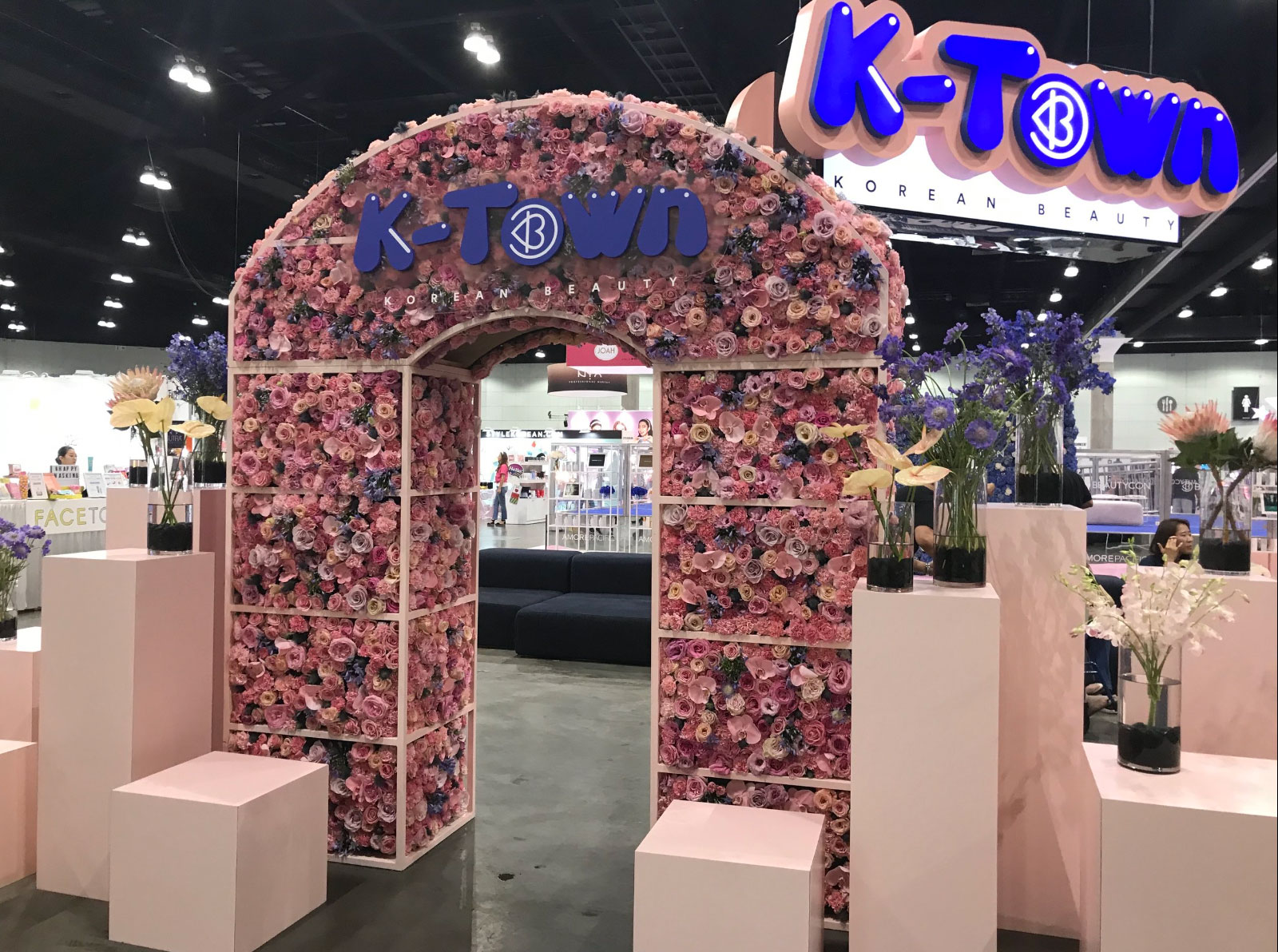 beautycon 2019 k-town booth